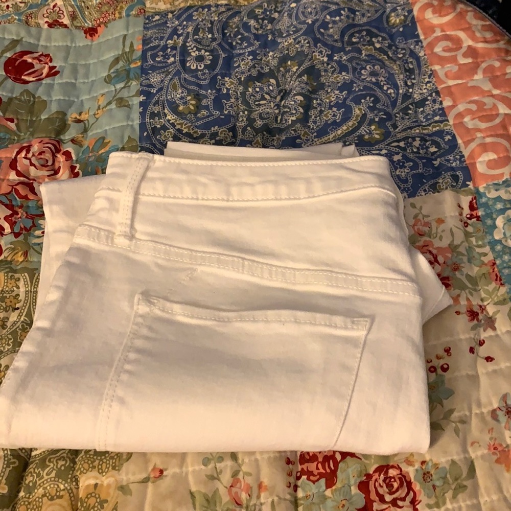 White jeans
